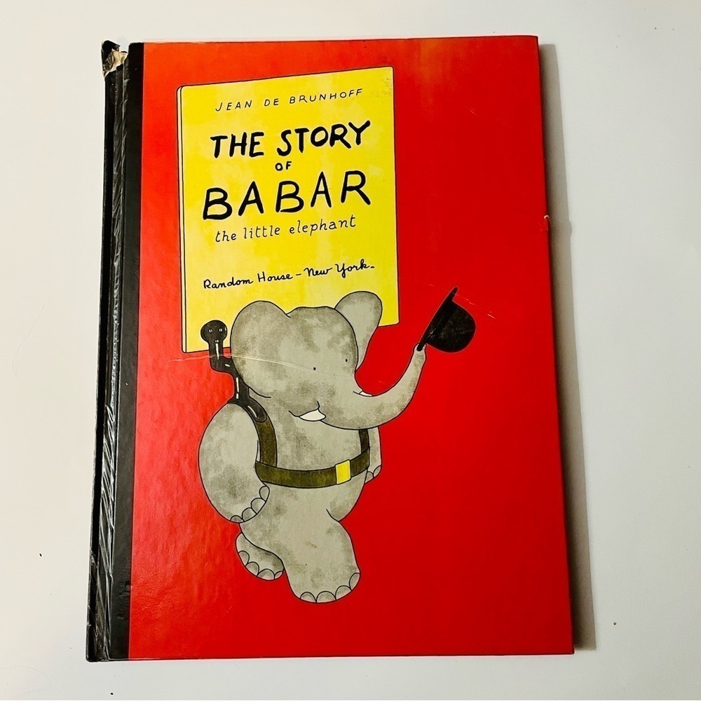 The Story of Babar the Little Elephant by Jean De Brunhoff 1961